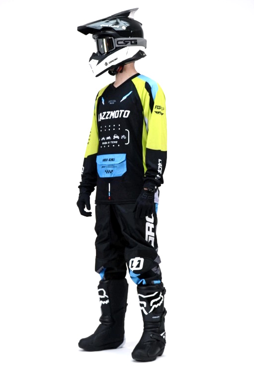 Джерси с карманом JAZZMOTO Helm Green 