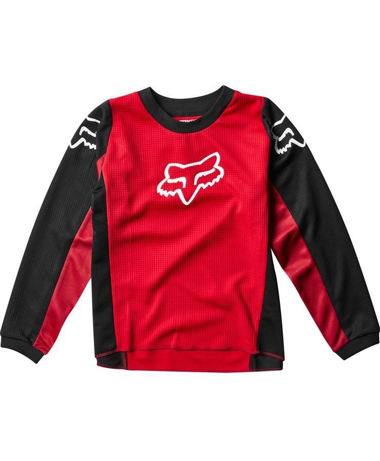 Мотоджерси детская Fox 180 Prix Kids Jersey Flame Red