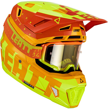 Мотошлем Leatt Moto 7.5 Helmet Kit Citrus